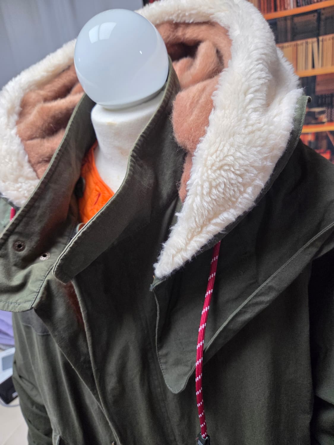 후드 내피 탈부착 야상 상품이미지2