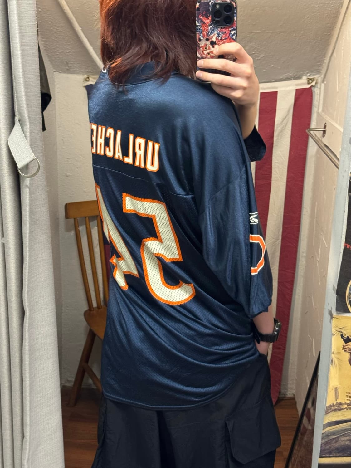 00s 리복 X NFL 시카고 베어스 레플리카 저지 네이비 상품이미지2