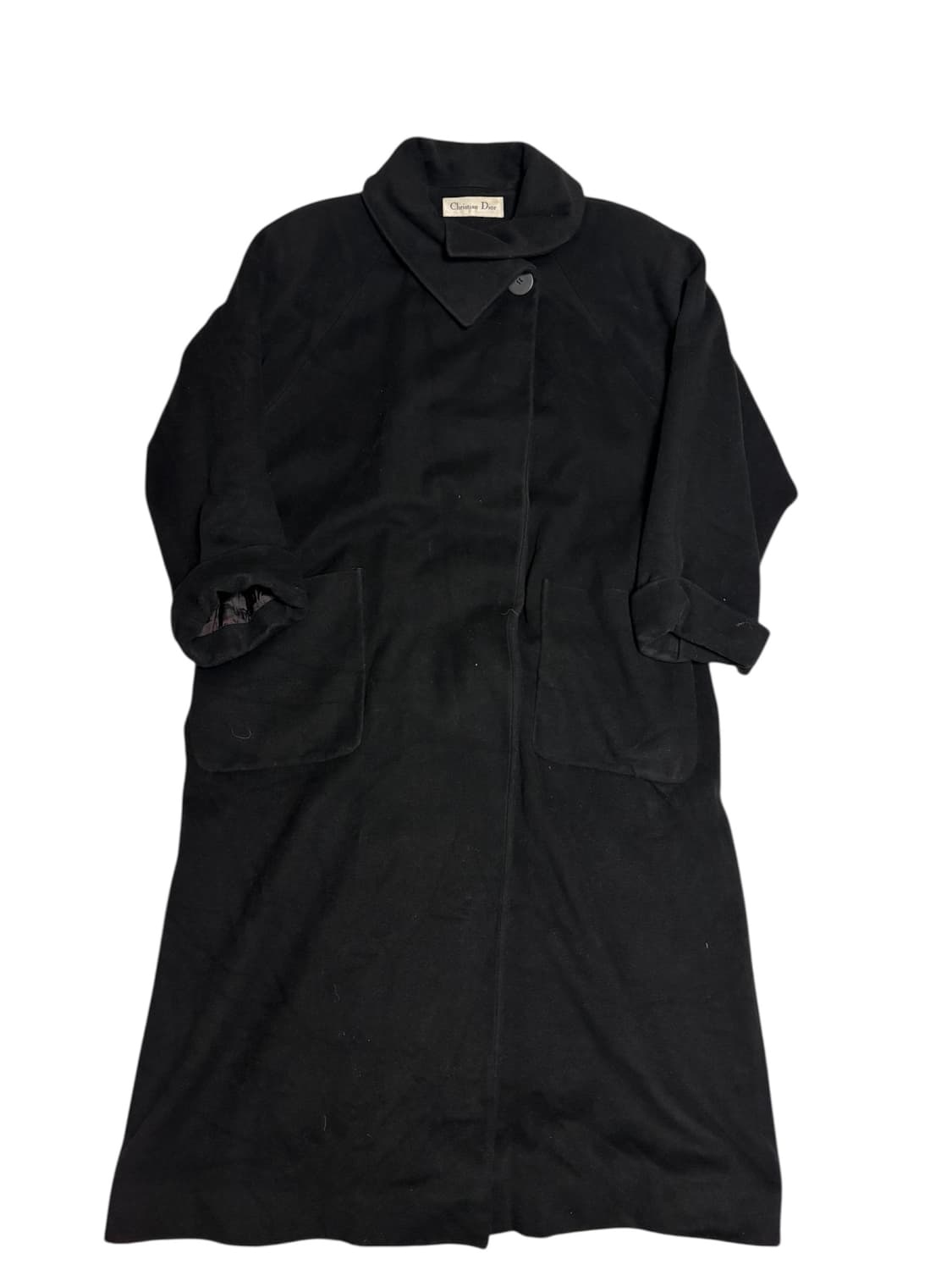 [정품] 미제 올드 크리스찬 디올 블랙 발마칸 코트 상품이미지1