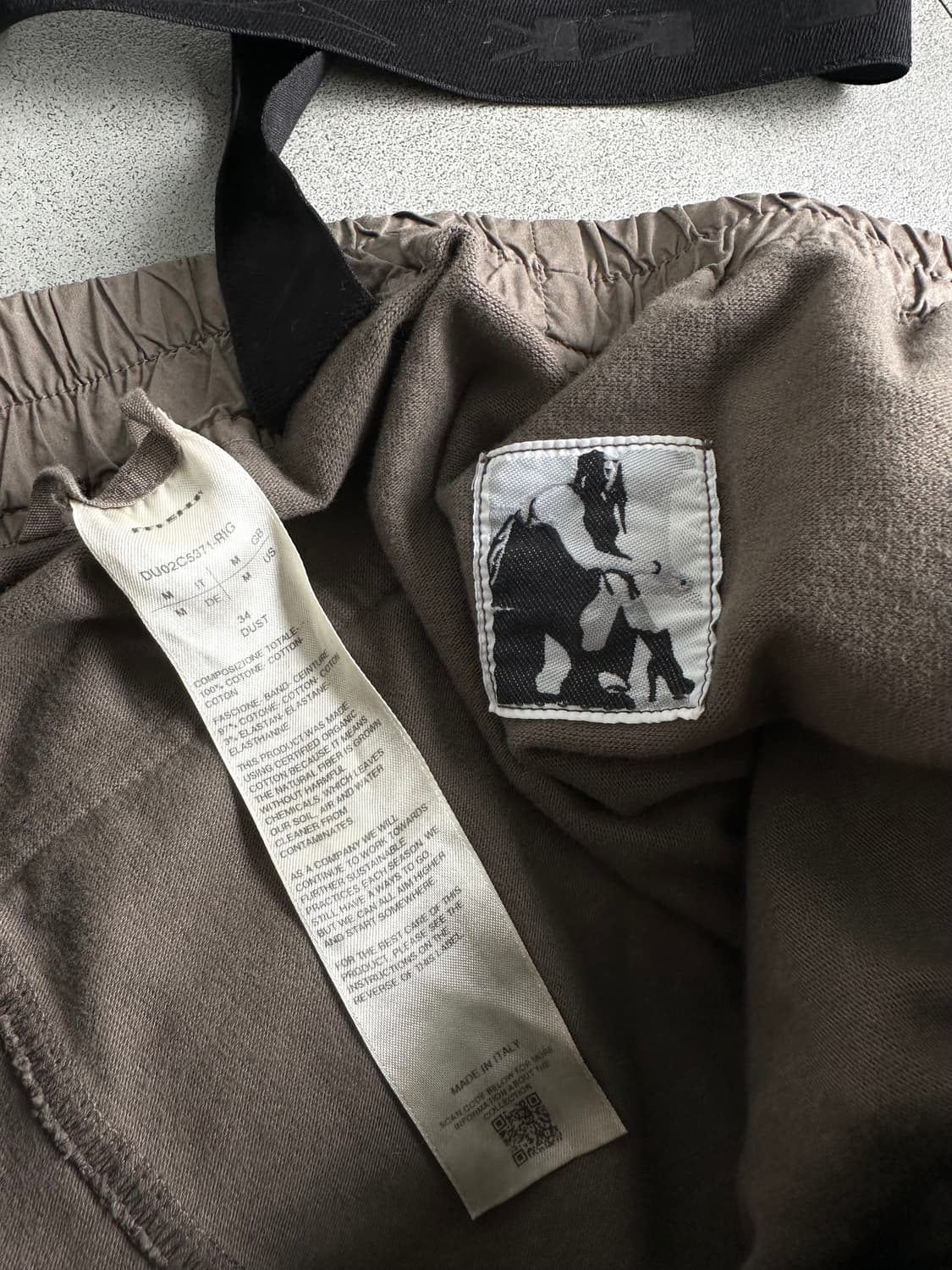 릭오웬스 23FW 크리치 카고팬츠 더스트 상품이미지6