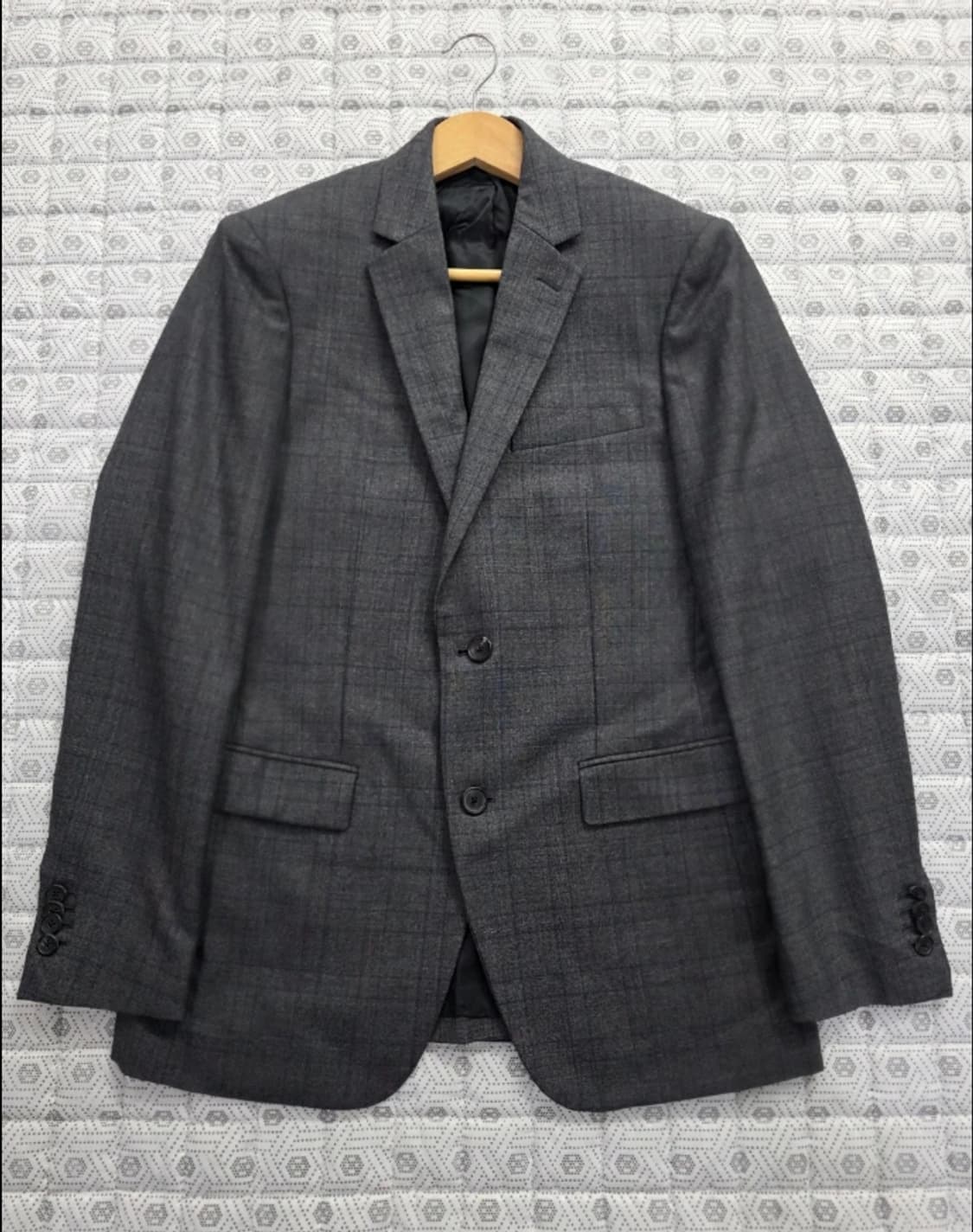 띠어리 남성 체크 자켓 Regular ~55 상품이미지3