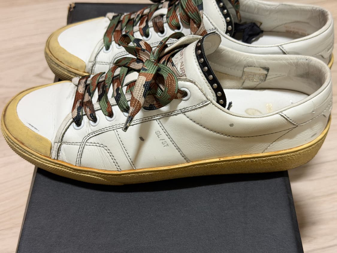 [39] 생로랑 서프코드 카모 로우 스니커즈 상품이미지8