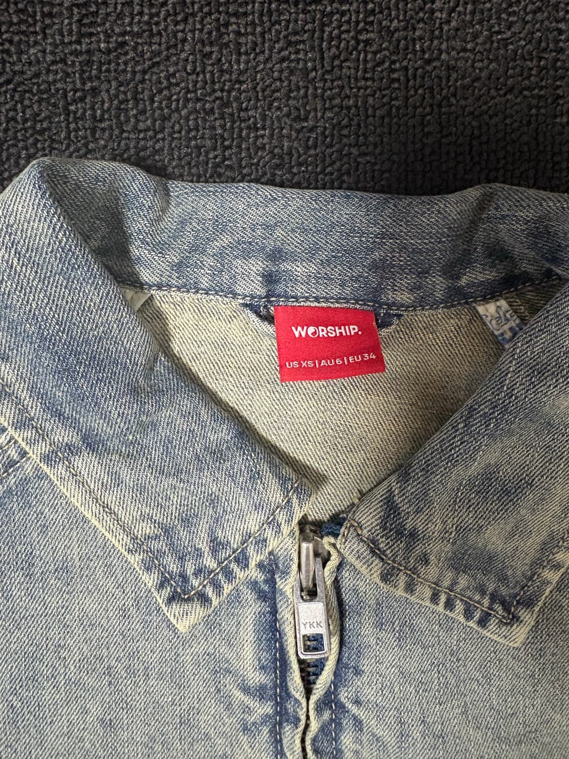 worship 데님자켓 상품이미지2