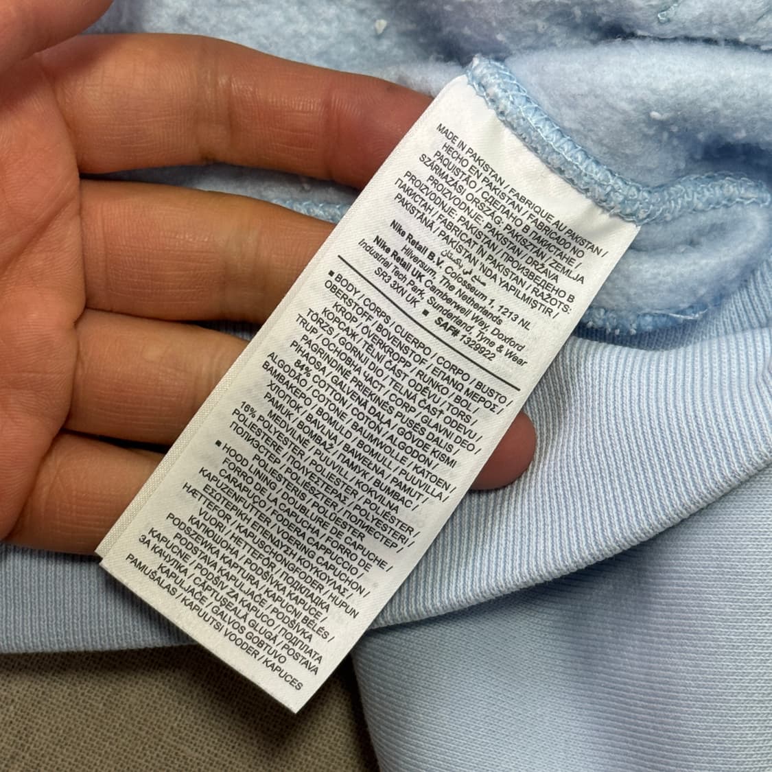 나이키 해외판 NRG 솔로스우시 소라 후드 XS 상품이미지5