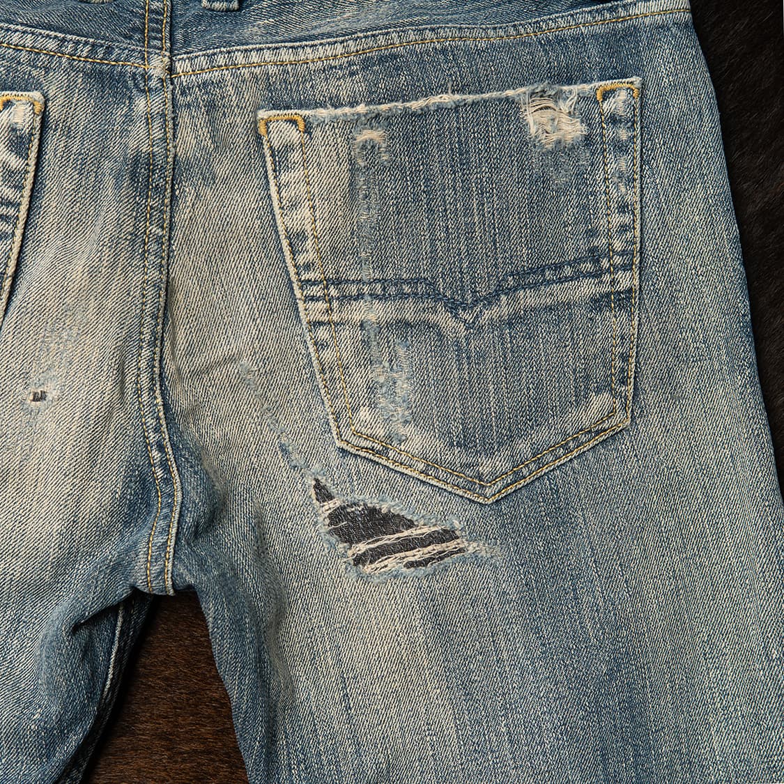 [29] 00s 디젤 이태리 메이드 VIKER 패치워크 데님팬츠  상품이미지8