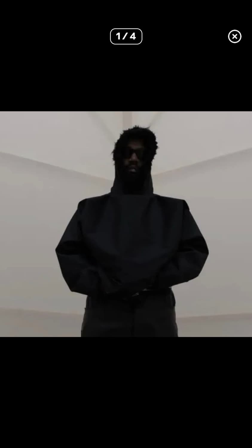 칸예 이지 퍼 후드 새상품 상품이미지1