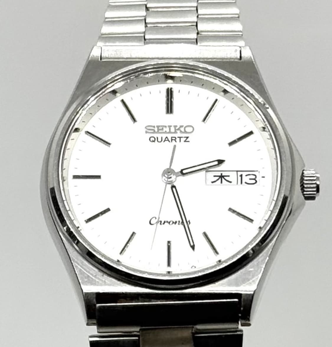 세이코 쿼츠 크로노스 실버 다이얼 상품이미지1