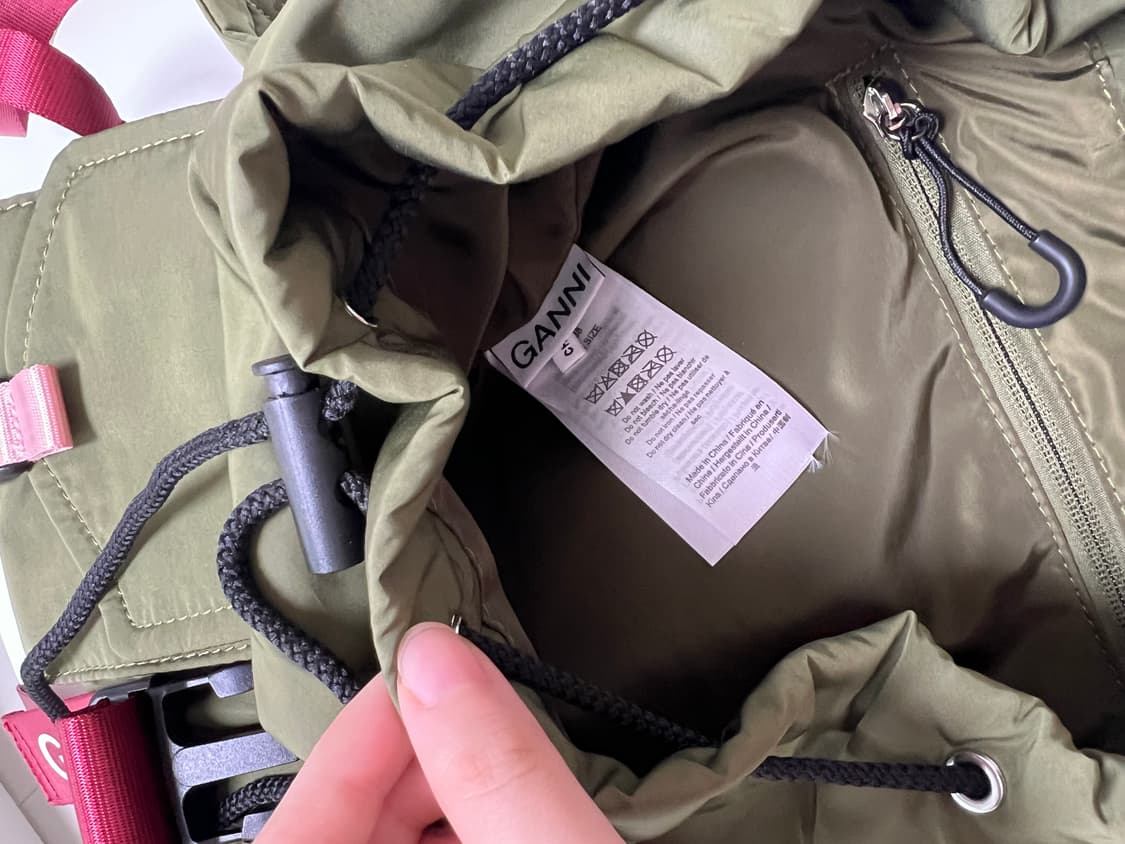 가니 리사이클 테크 백팩 상품이미지6