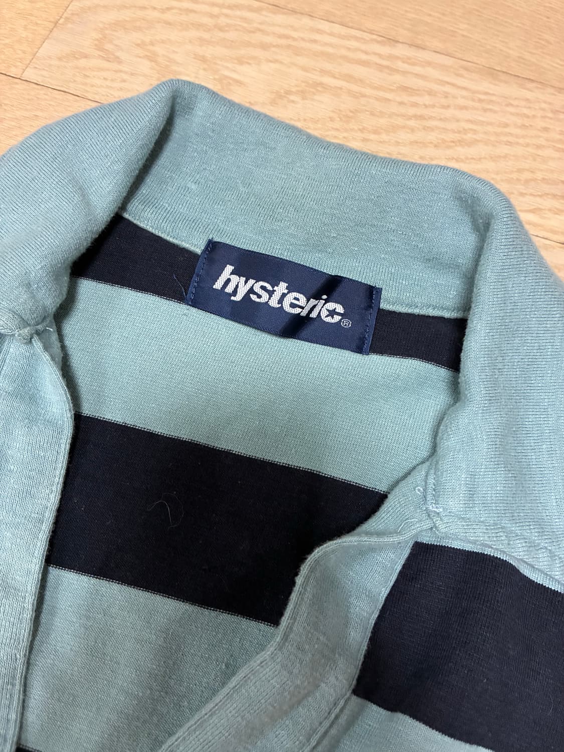 히스테릭글래머 민트초코 스트라이프 카라티 상품이미지3