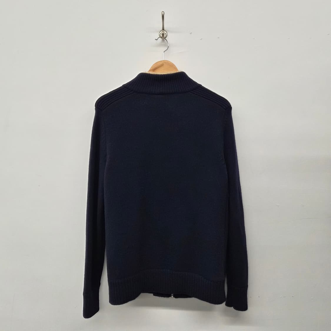 라코스테 네이비 니트 집업 남녀공용 M 상품이미지7