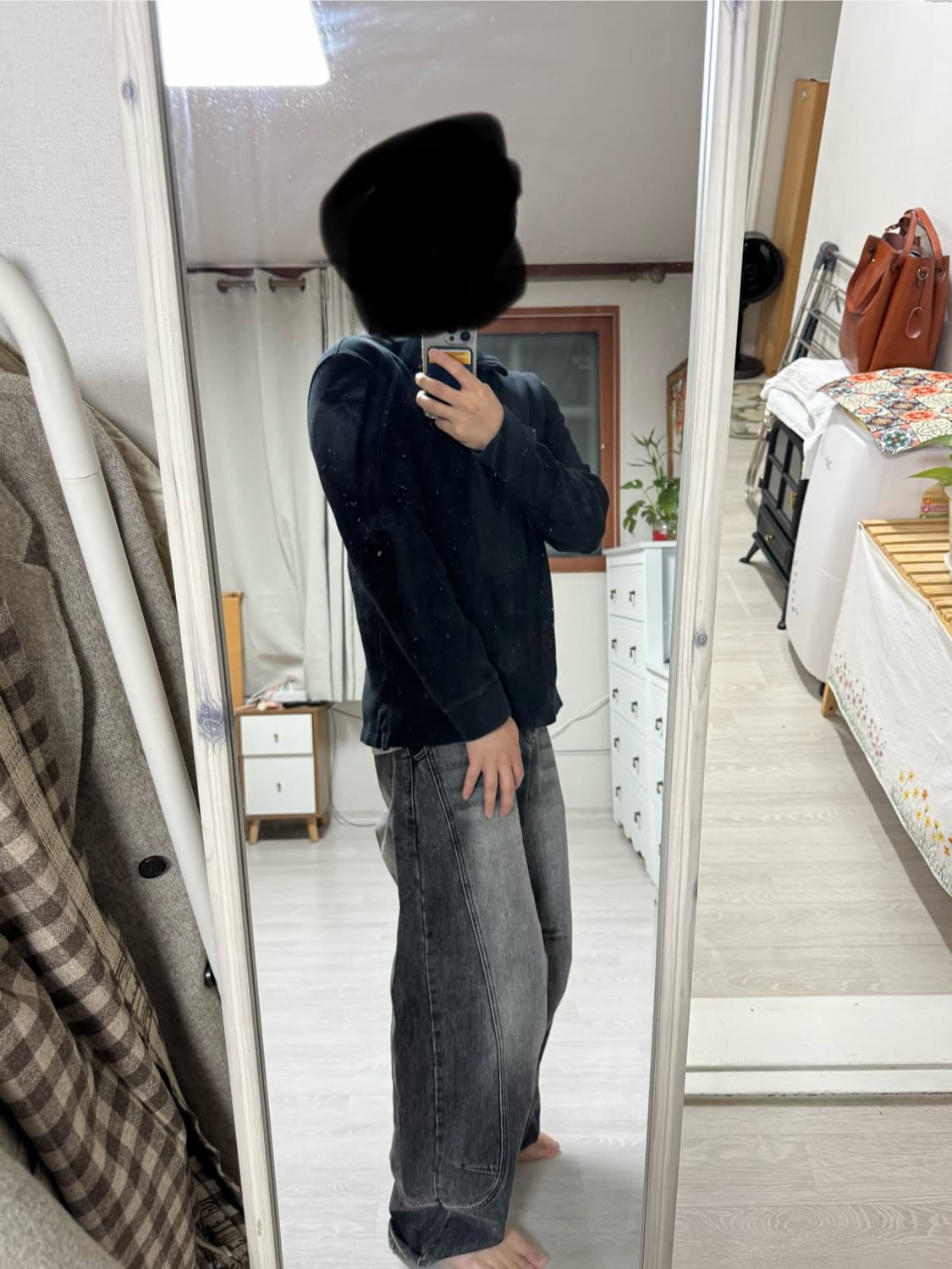 폴로 랄프로렌 블랙 하프집업 L 상품이미지2