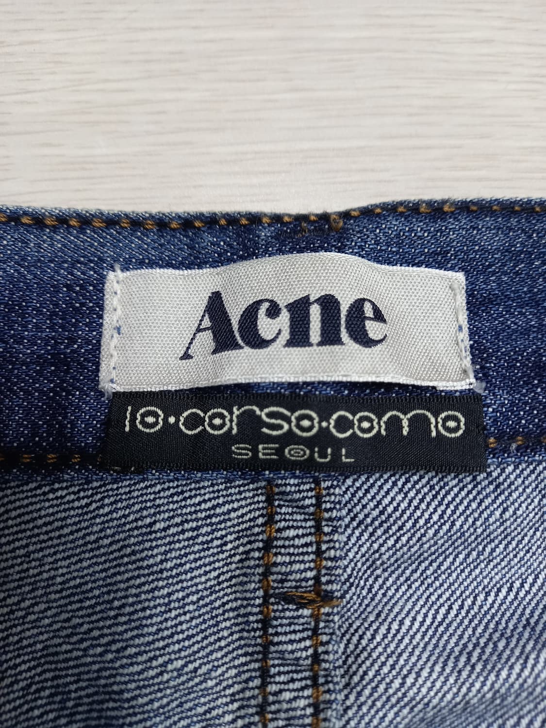31 ACNE+ 10corso como 워싱 일자진 31-514 상품이미지8