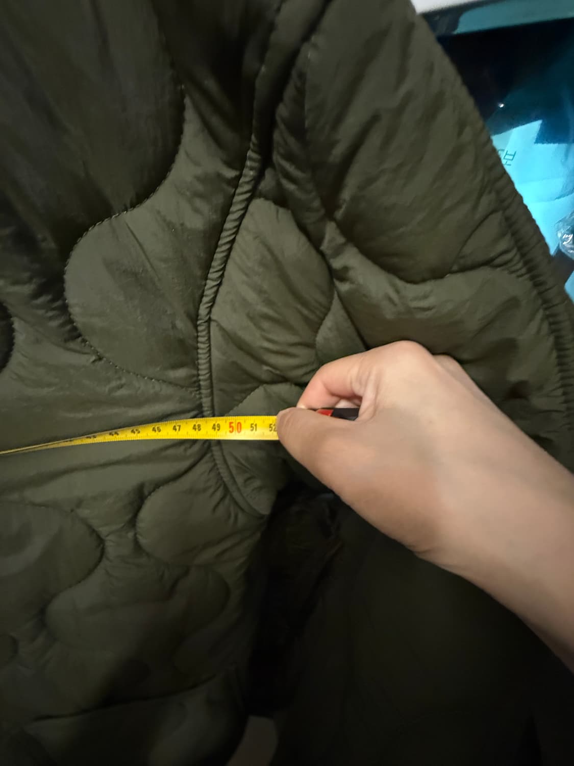 경량 오버핏 퀄팅 깔깔이 누빔 L 상품이미지5