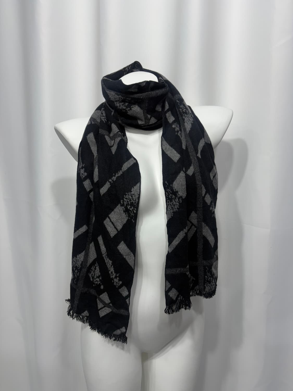 🎸블랙&그레이 머플러🎸 상품이미지4