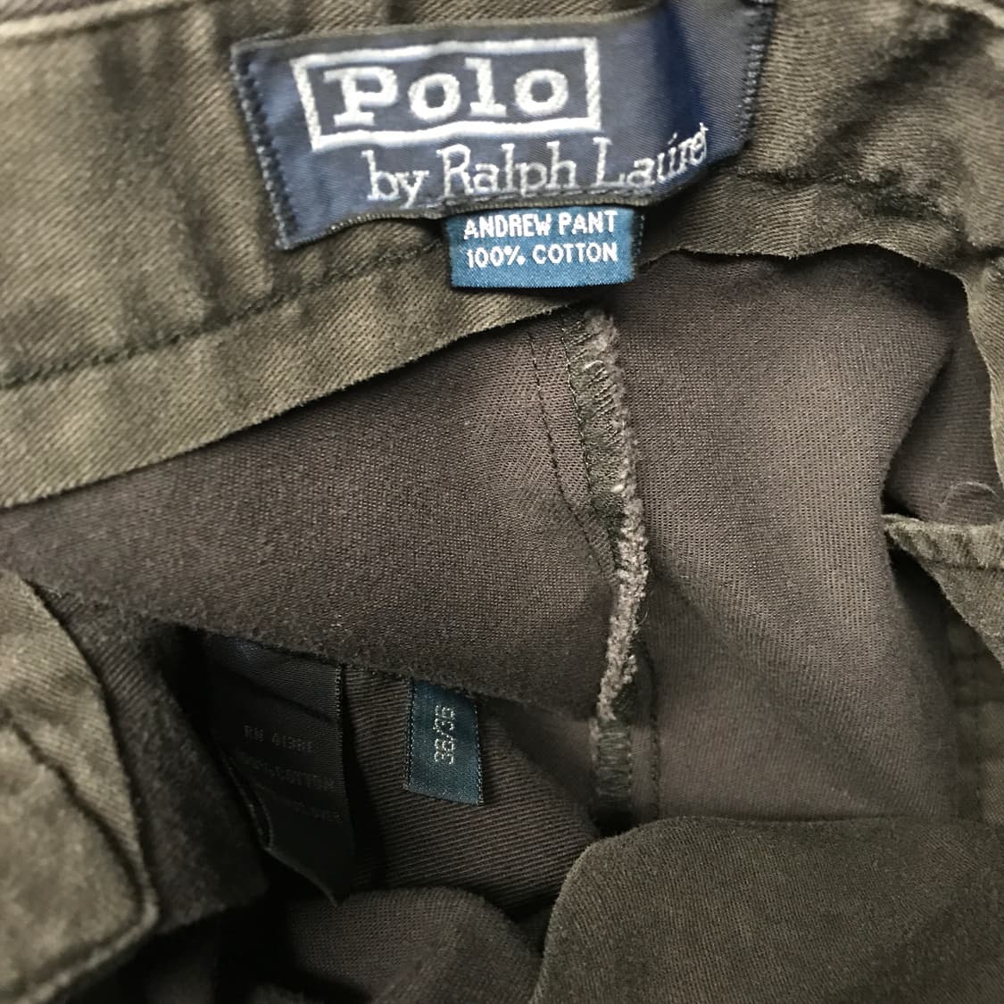 폴로 랄프로렌 블랙 치노 팬츠 38/36 상품이미지6