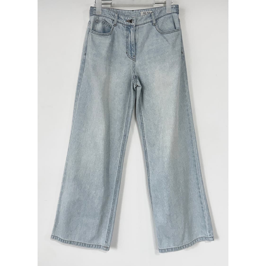 SJSJ 스트레이트 크롭 데님 팬츠 상품이미지3