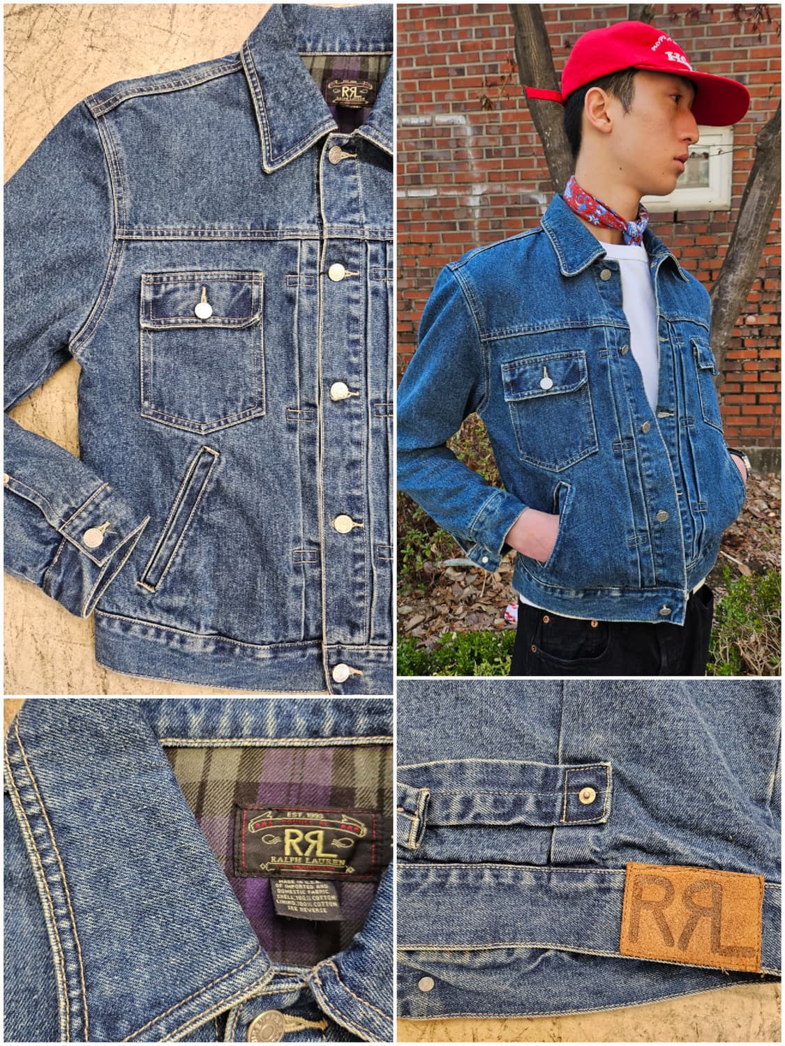 Vtg Double RL_ Trucker Jacket 상품이미지2
