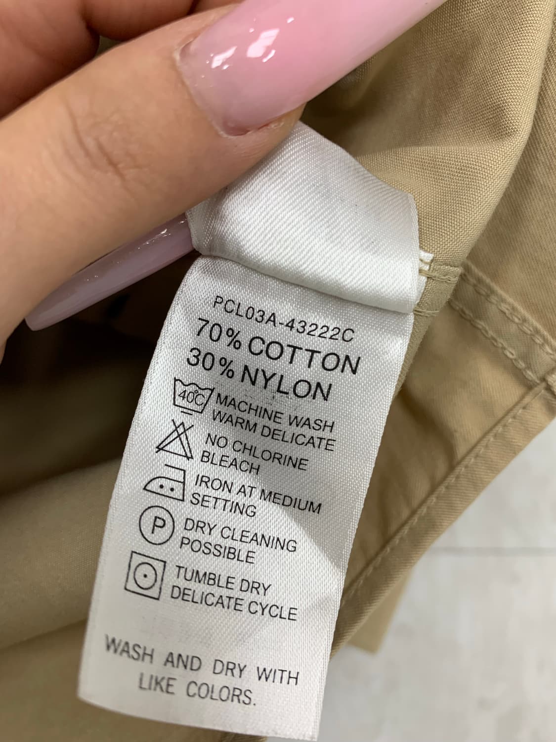 리바이스 베이지 셔츠 #680 상품이미지8