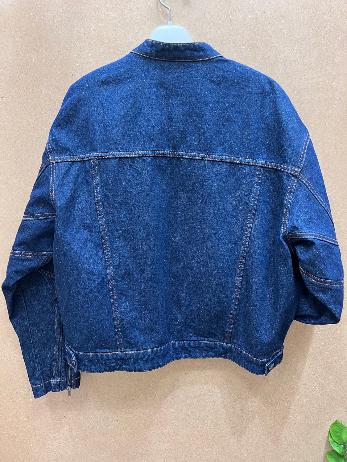 널디 유니 NY 데님 바이커 자켓(남녀공용) 상품이미지9