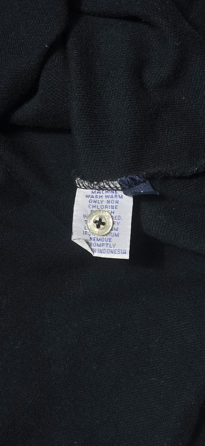 폴로 랄프로렌 블랙 긴팔 카라티 L 상품이미지4