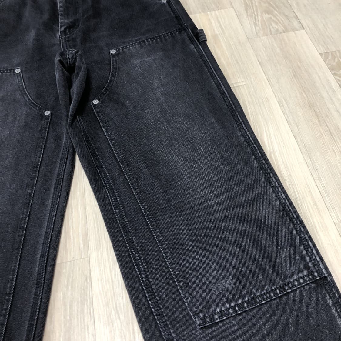 (M) 디스이즈네버댓 thisisneverthat 카펜터 데님 블랙 상품이미지3