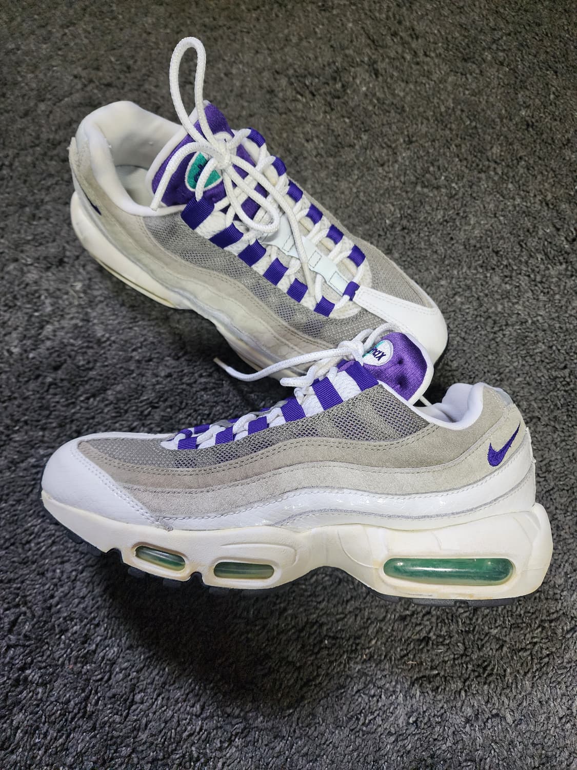 나이키 에어맥스95 보라매쉬 스네이크스킨 265 상품이미지1