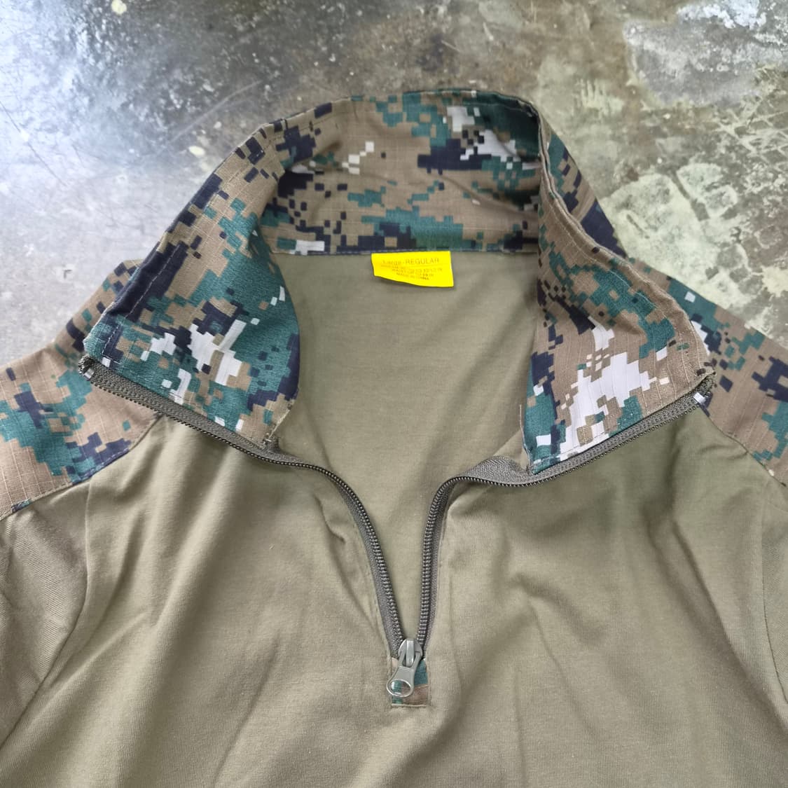 L) 새제품 미군 디지털 카모 컴뱃 셋업 컴뱃셔츠 BDU팬츠 밀리터리 상품이미지3