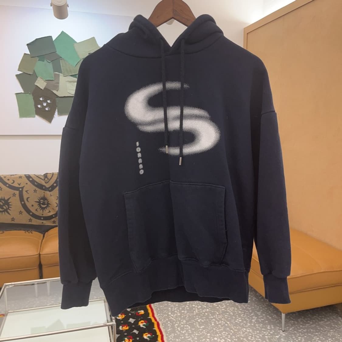 소라노 올드스쿨 스트릿 힙합 약기모 후드티 L C08003 상품이미지3