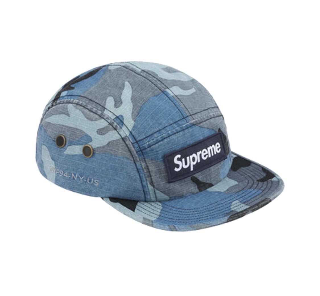 슈프림 밀리터리 캠프캡 블루 카모 상품이미지1
