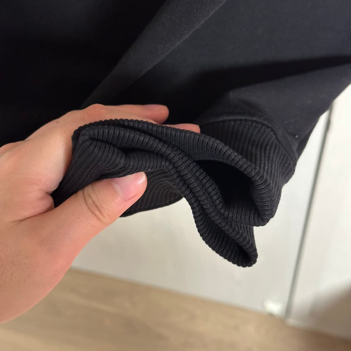 [XL] 오프화이트 애로우 후드집업 블랙 상품이미지5