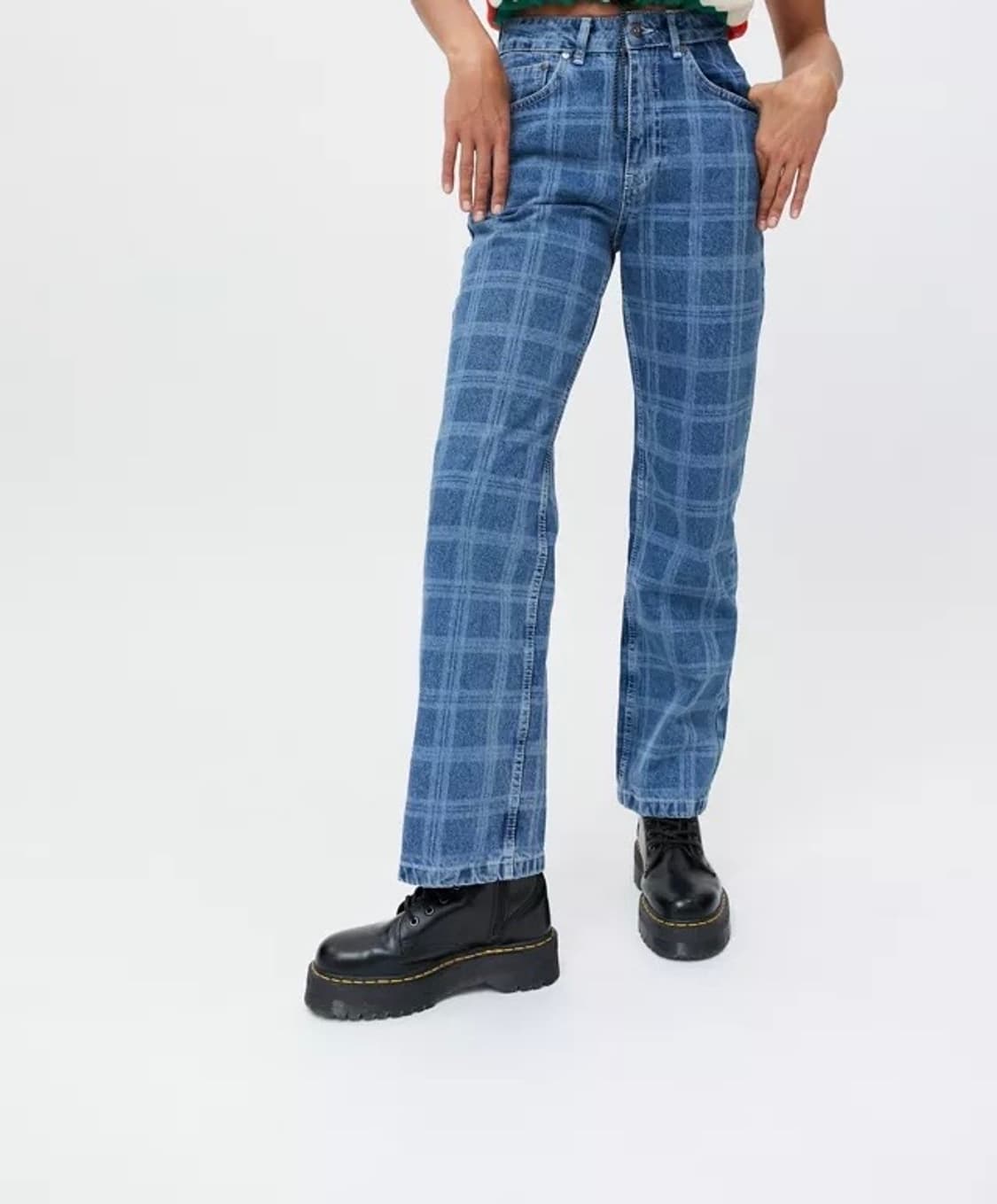 ragged preist 체크무늬 데님 상품이미지2