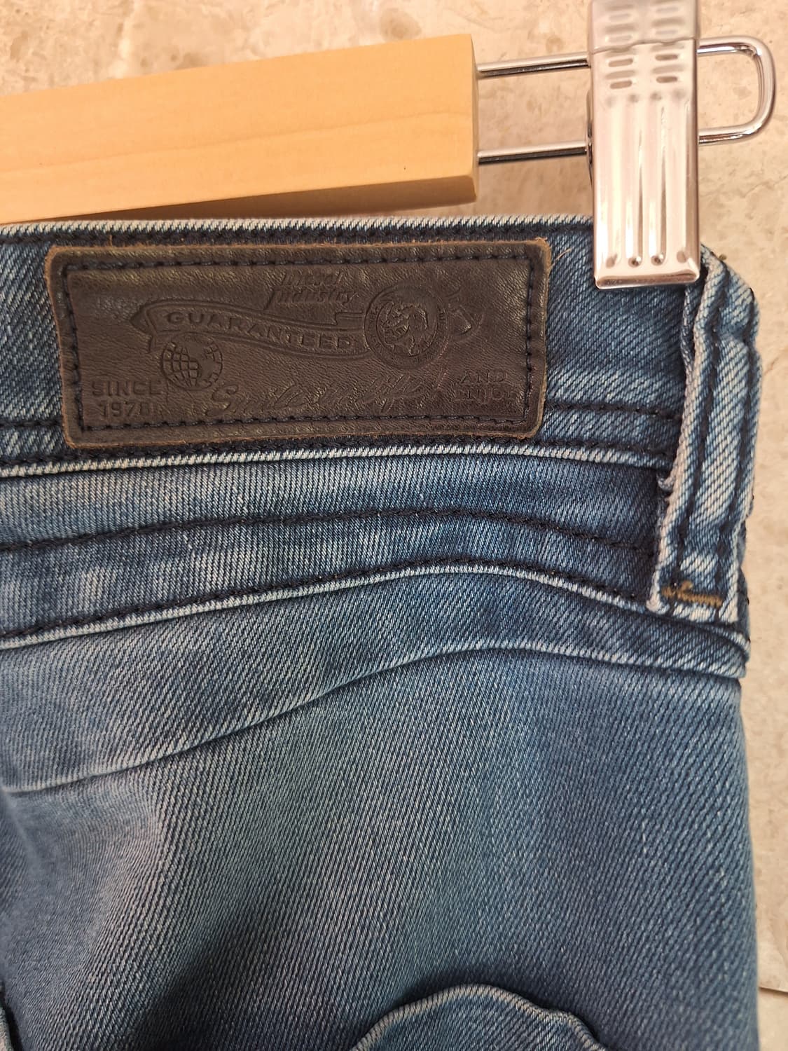 디젤 청바지 30사이즈 블루 워싱 상품이미지3