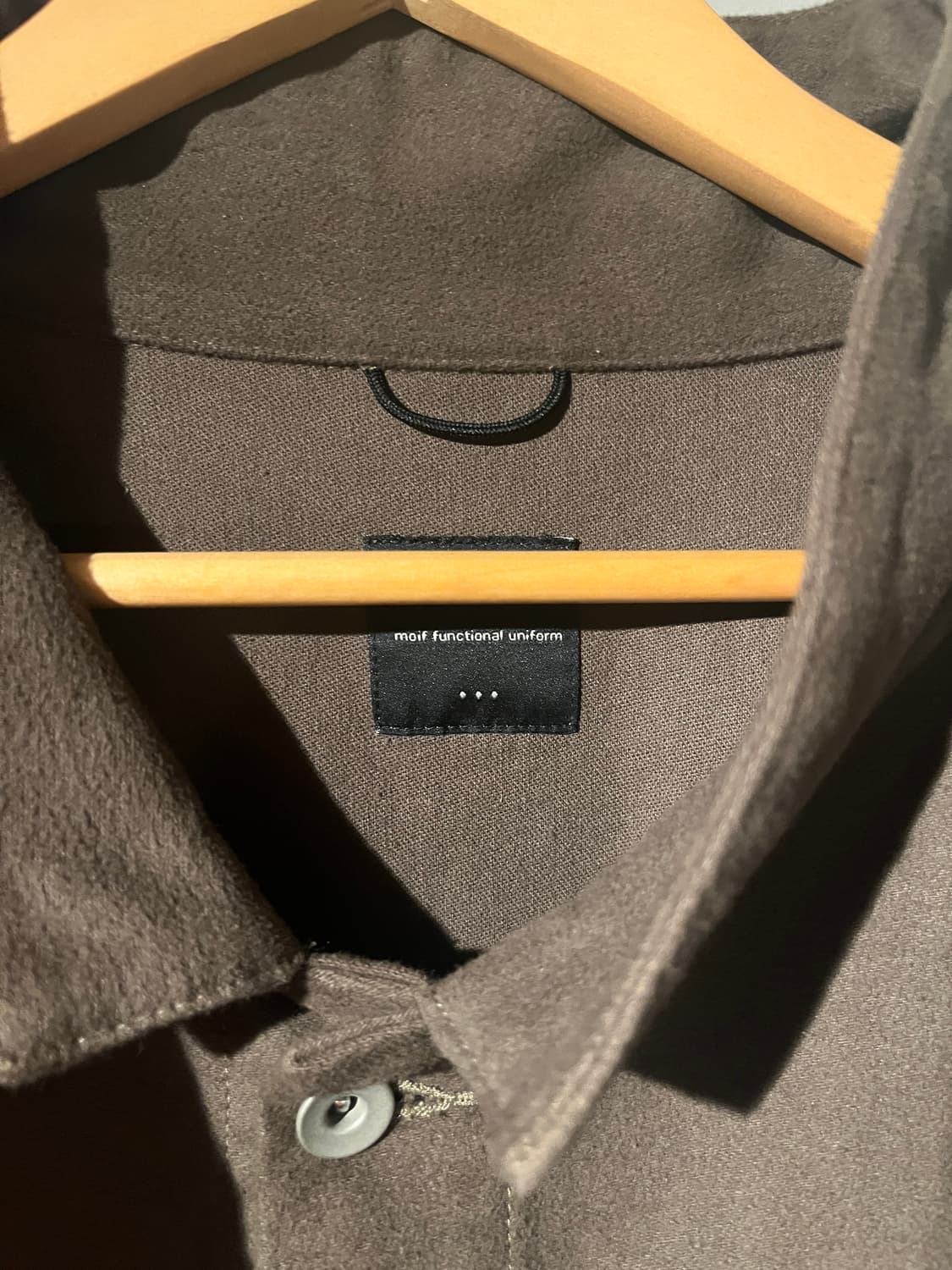 [3] moif 모이프 트러커 블루종 올리브 상품이미지4