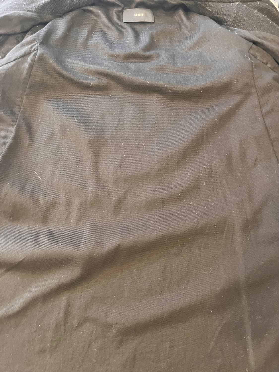 시스템 울 블렌디드 트위드 코트 상품이미지5