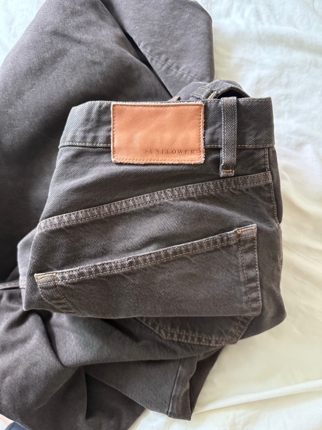 선플라워 와이드 트위스트 빈티지 브라운 32/32 상품이미지6