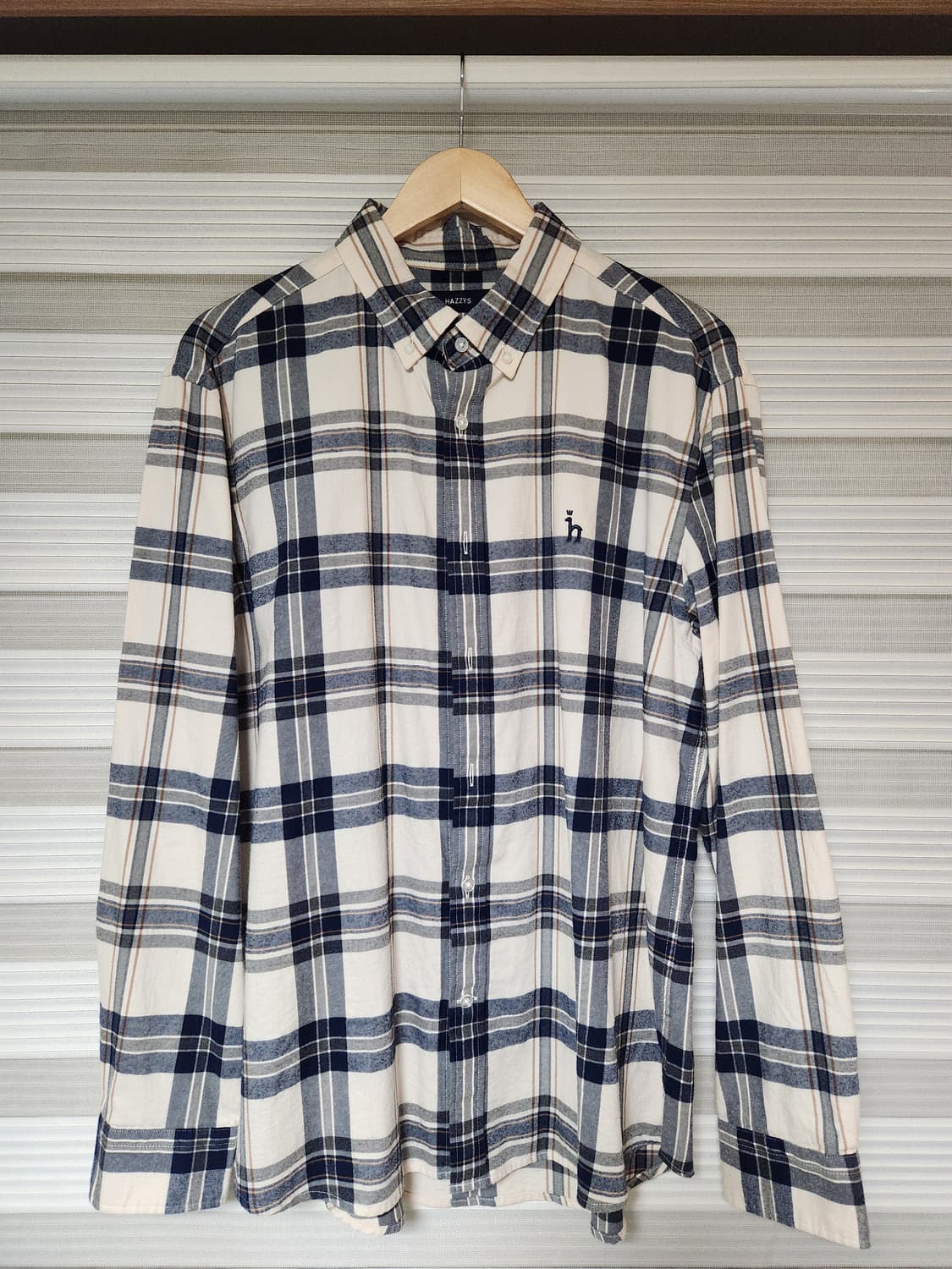 헤지스 체크 셔츠 110 상품이미지1