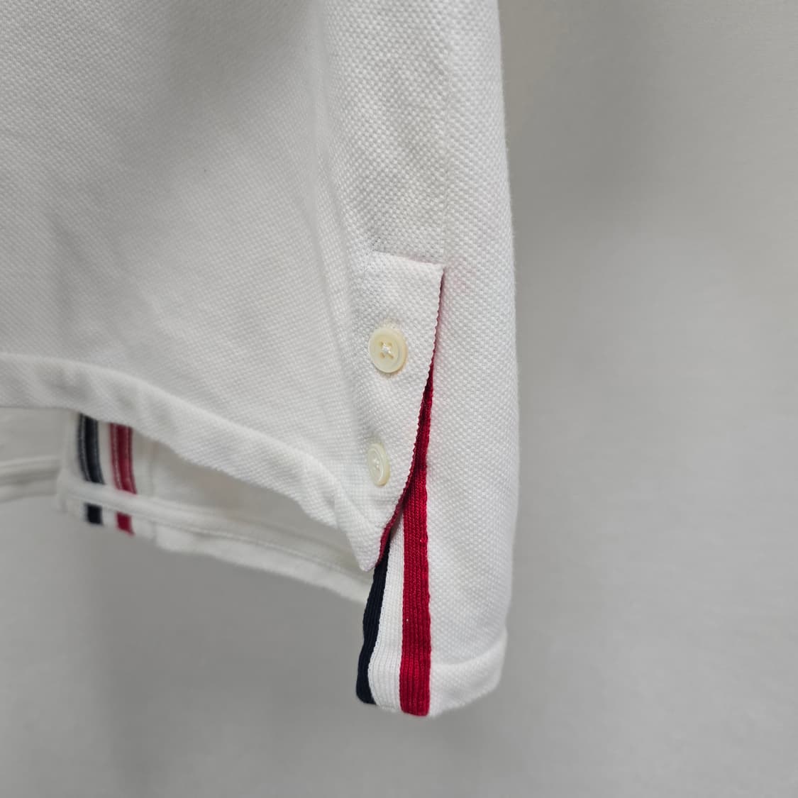 톰브라운 백삼선 여성 반팔 티셔츠 36사이즈 판매 상품이미지4