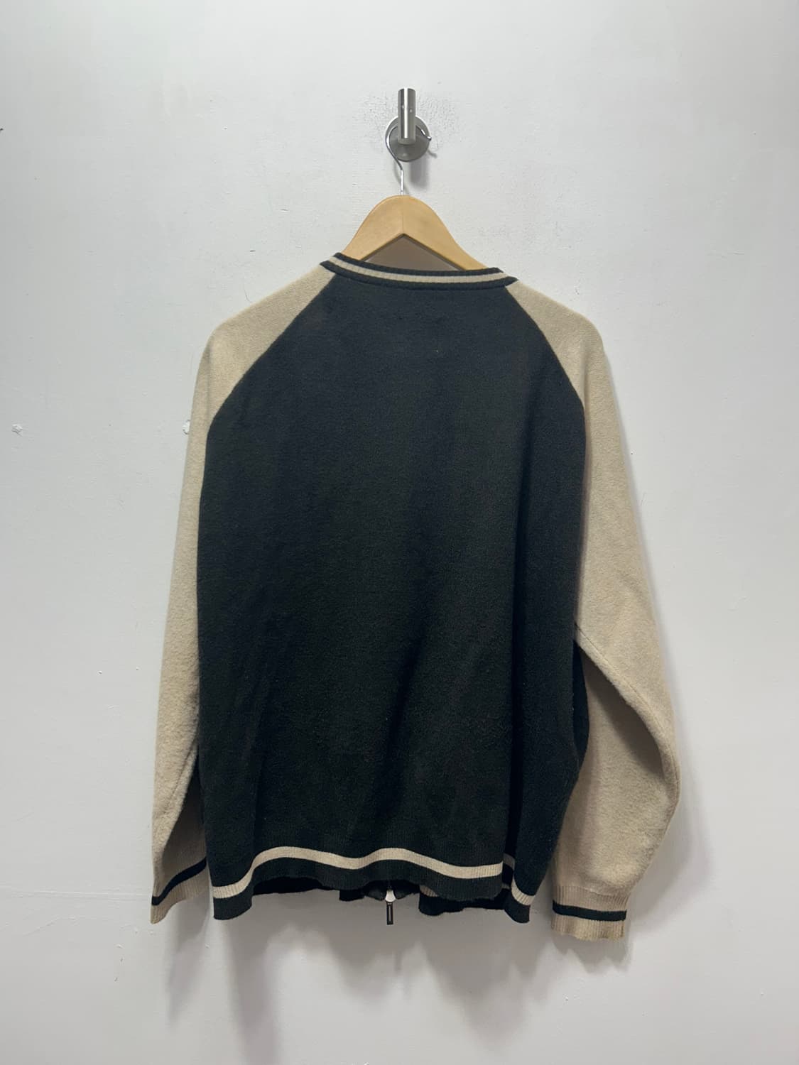 VLAD 배색 니트 가디건 집업 L 상품이미지2