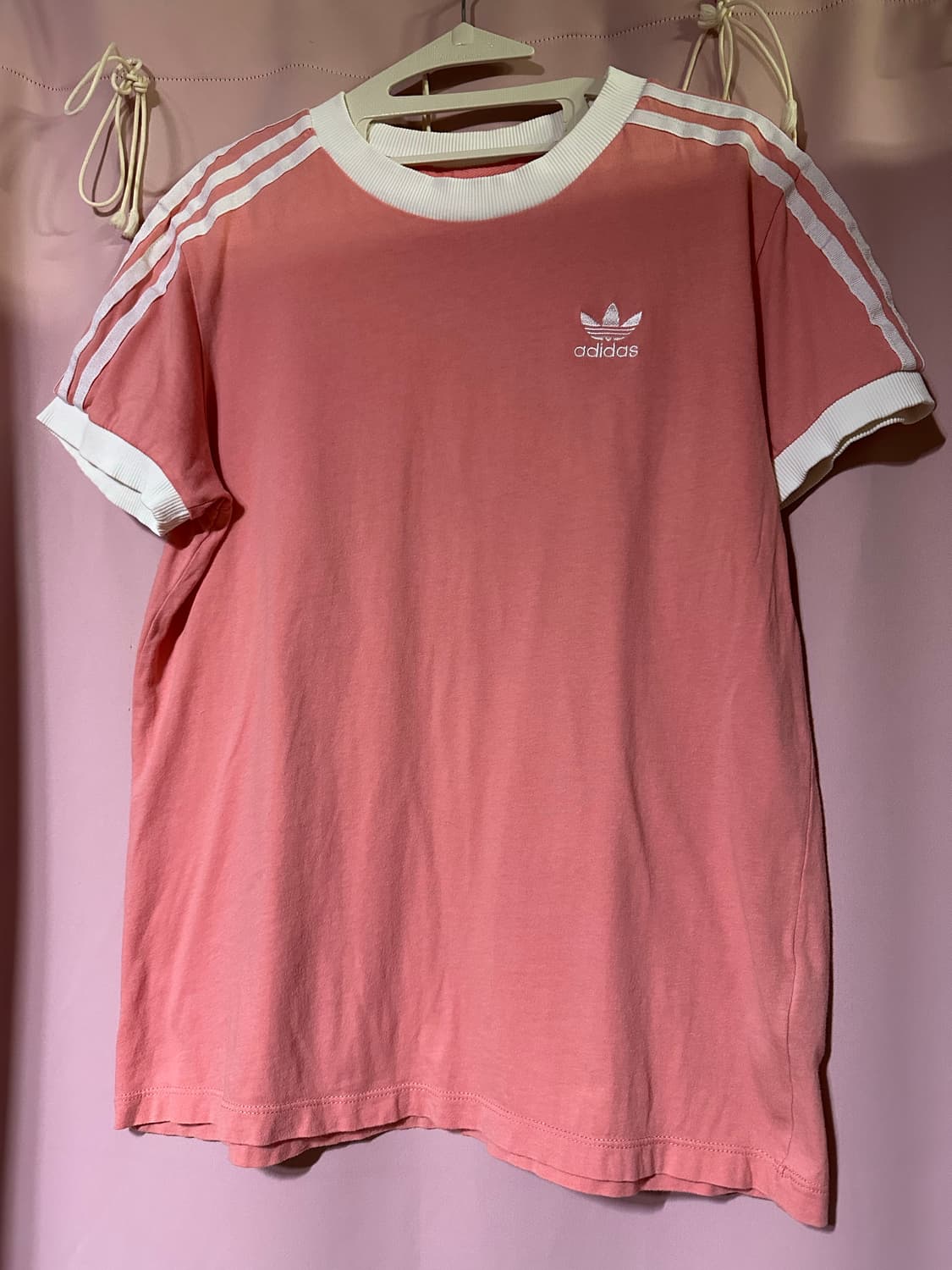 아디다스 반팔 아디다스 핑크 불꽃 티 파이어버드 핑크 아디다스반팔 상품이미지2