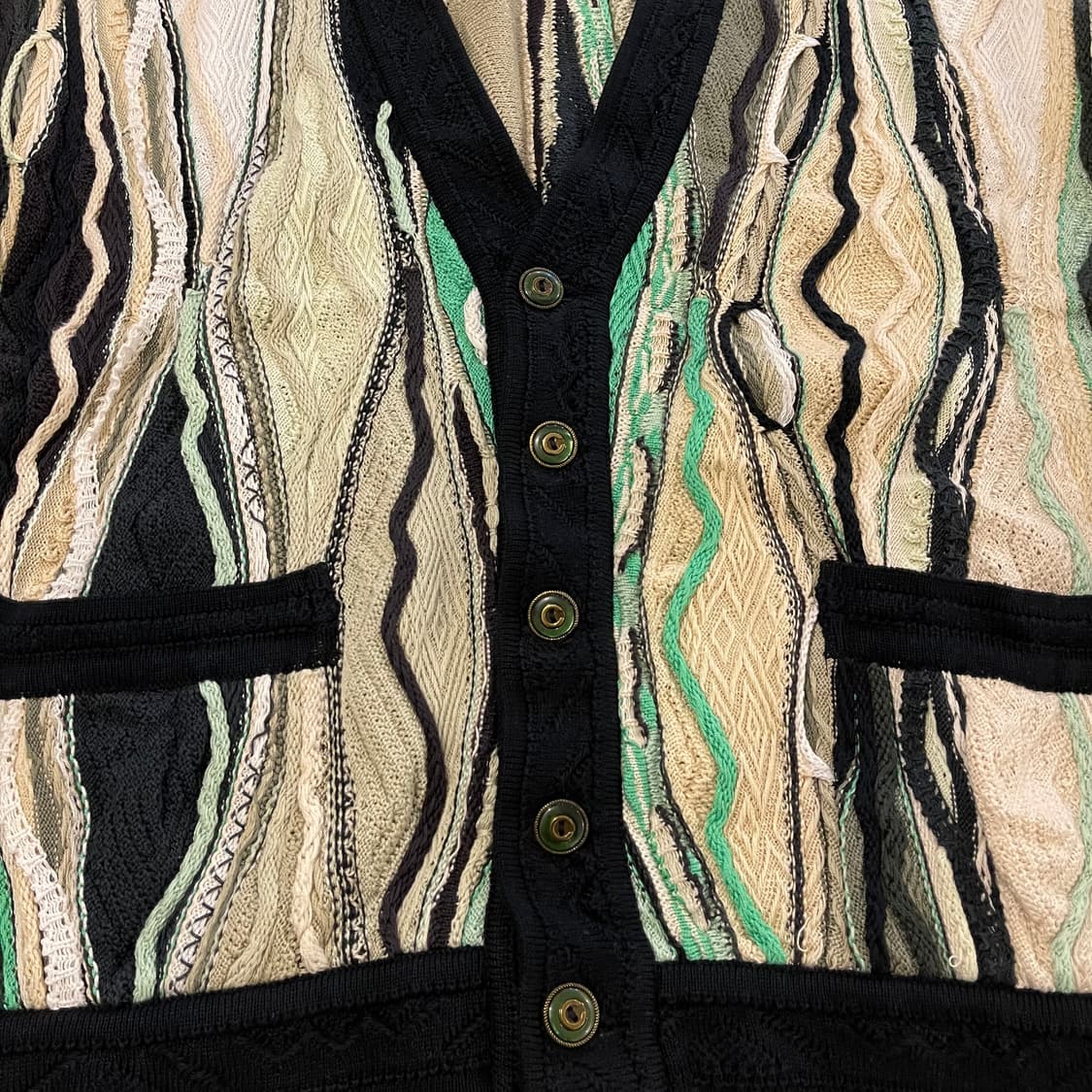 Coogi 쿠지 코튼 가디건 M 상품이미지3