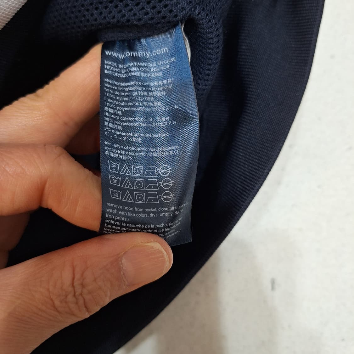 타미힐피거  바람막이L 상품이미지5