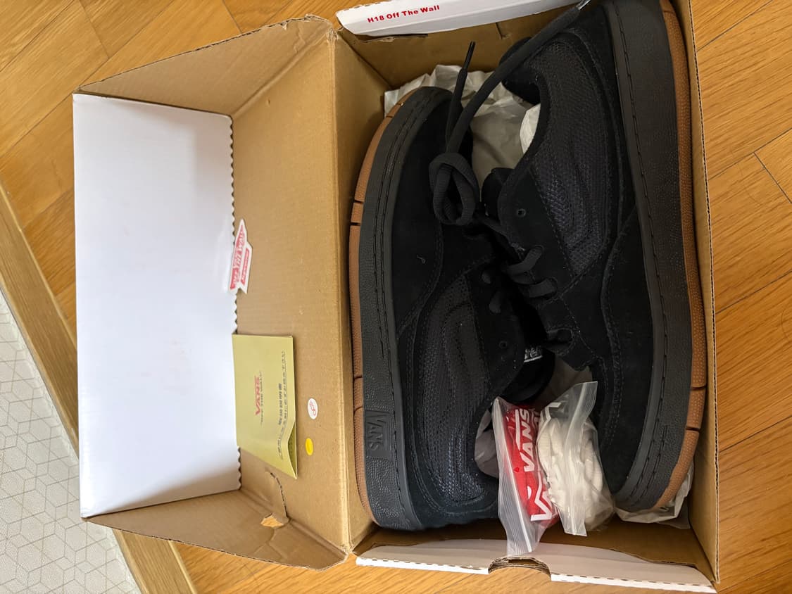 반스 슈프림 스피드 블랙 270 us9 상품이미지5