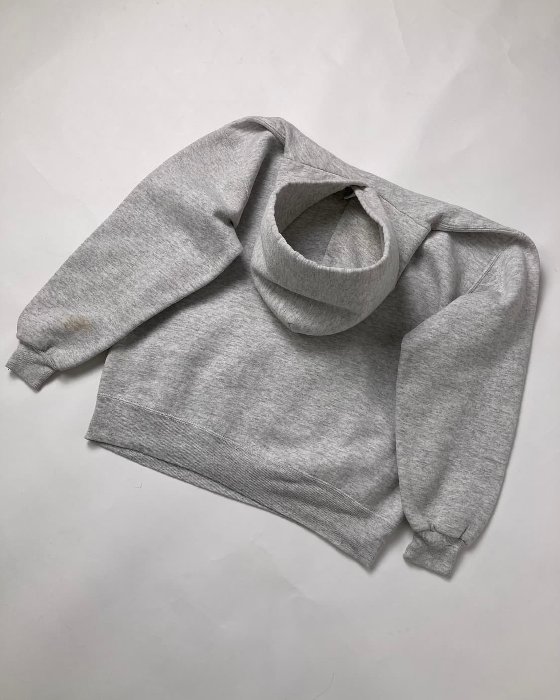 90s Russell Hoodie (heather grey) 상품이미지2
