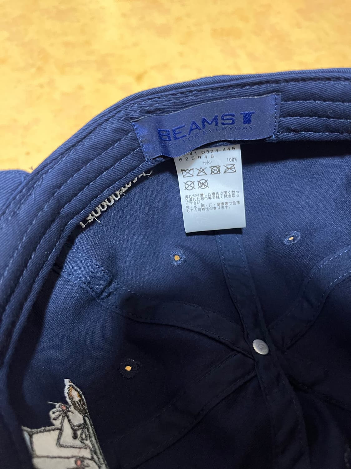 빔즈 T Xj.30000 콜라보 볼캡 모자 beams 상품이미지6