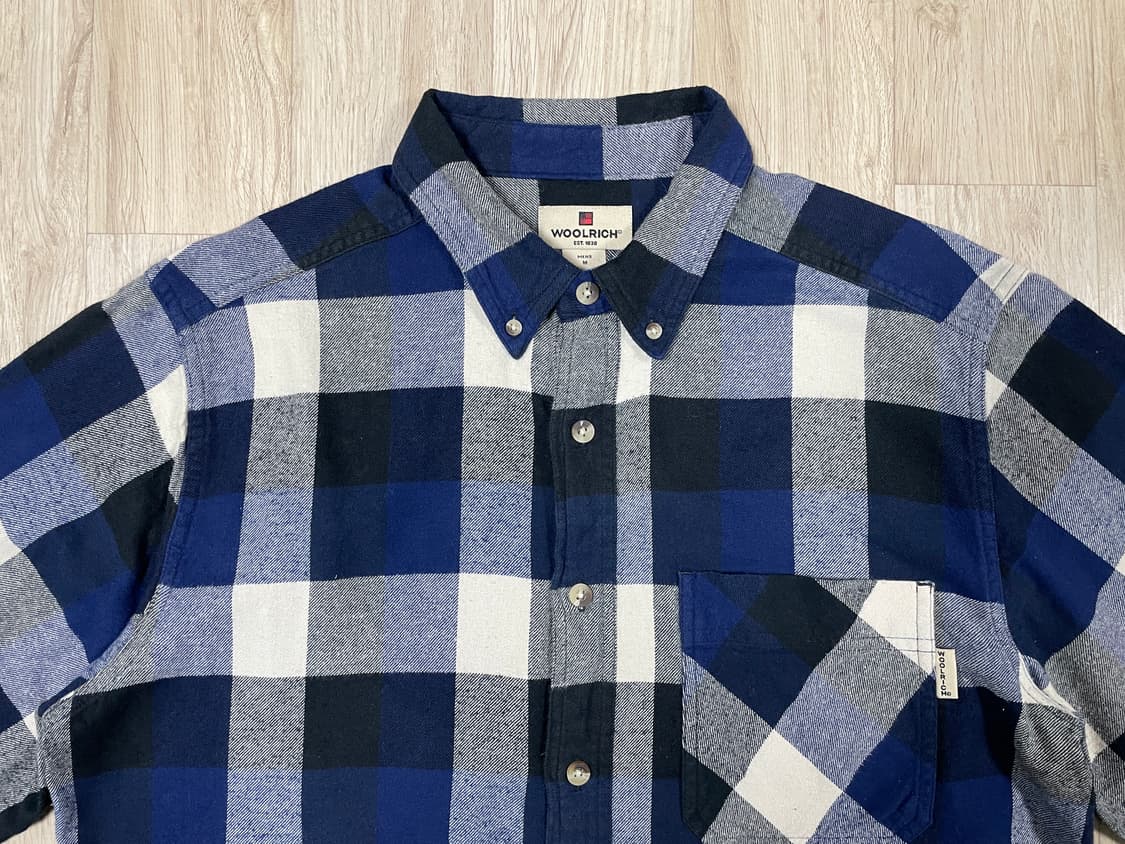 100~105) 울리치 체크 플란넬 셔츠(RRL&LVC&폴로) 상품이미지4