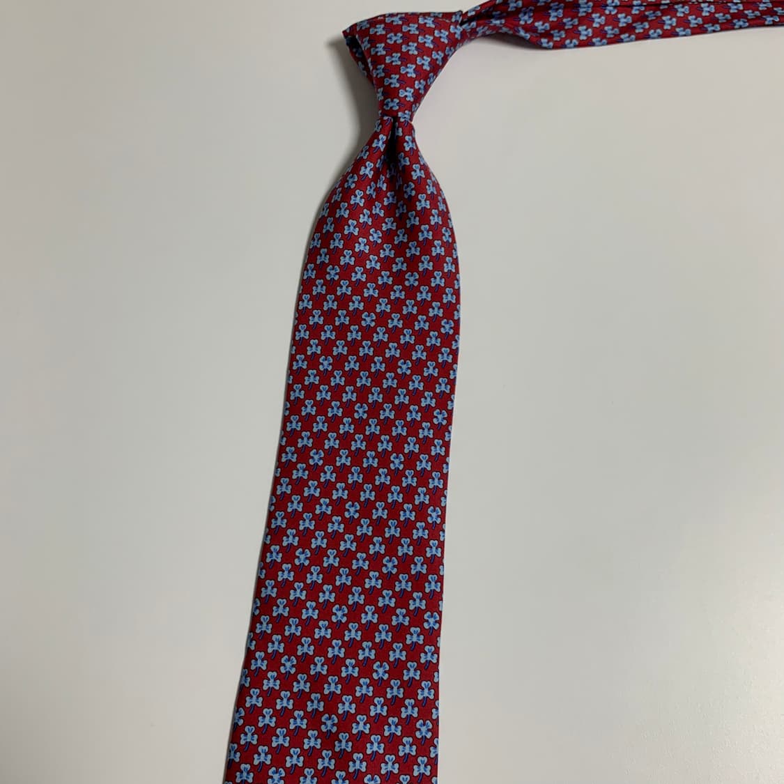 에르메스(HERMES) 프랑스 100실크 명품넥타이 최상급 9cm 상품이미지8