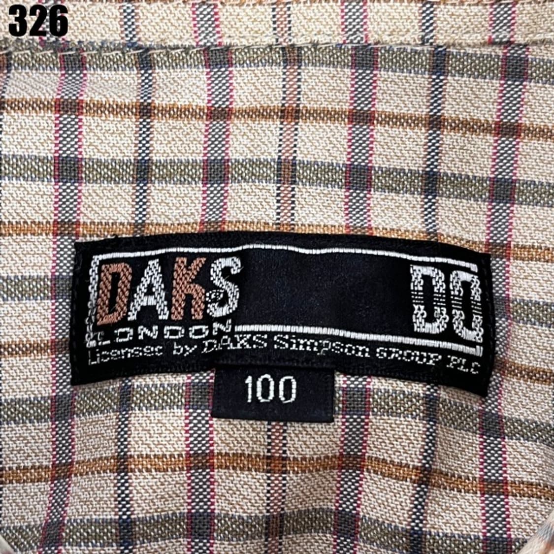 닥스 체크 긴팔 셔츠  상품이미지2