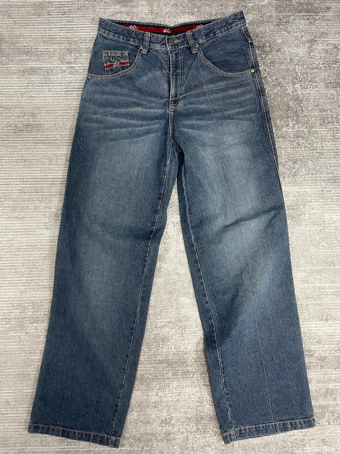 90s mf 마쟈플라바 데님 와이드핏 상품이미지1