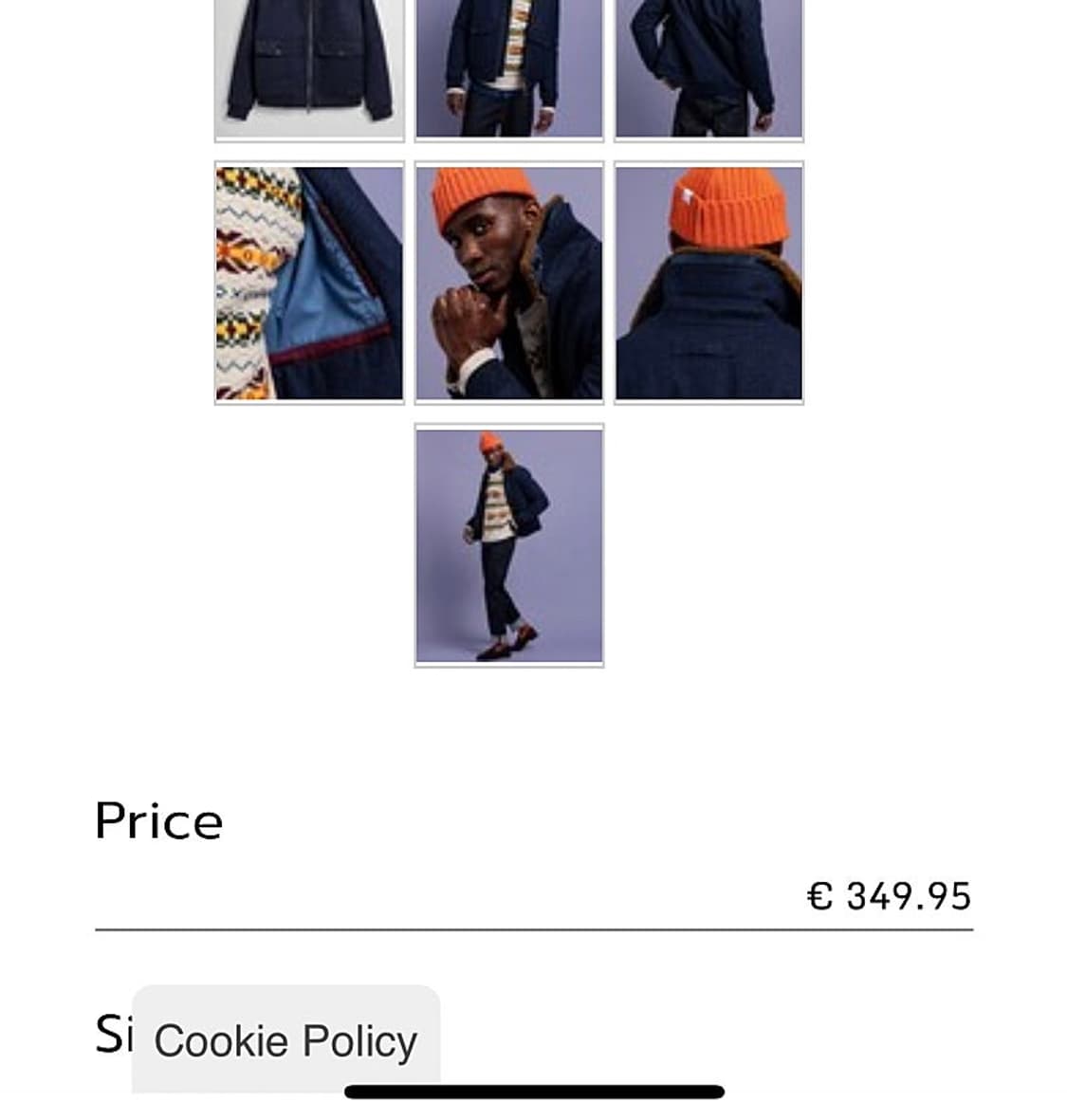 105) 간트 신형 양털 플라이트 자켓  상품이미지10