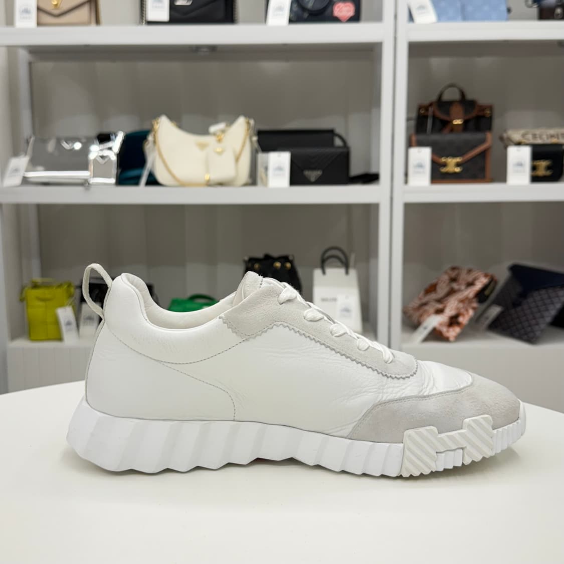 [42] 에르메스 카프스킨 바운싱 스니커즈 상품이미지3